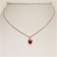 Collana Vidali Gioielli Donna in Argento Zircone COAR-19-34 - COAR-19-34